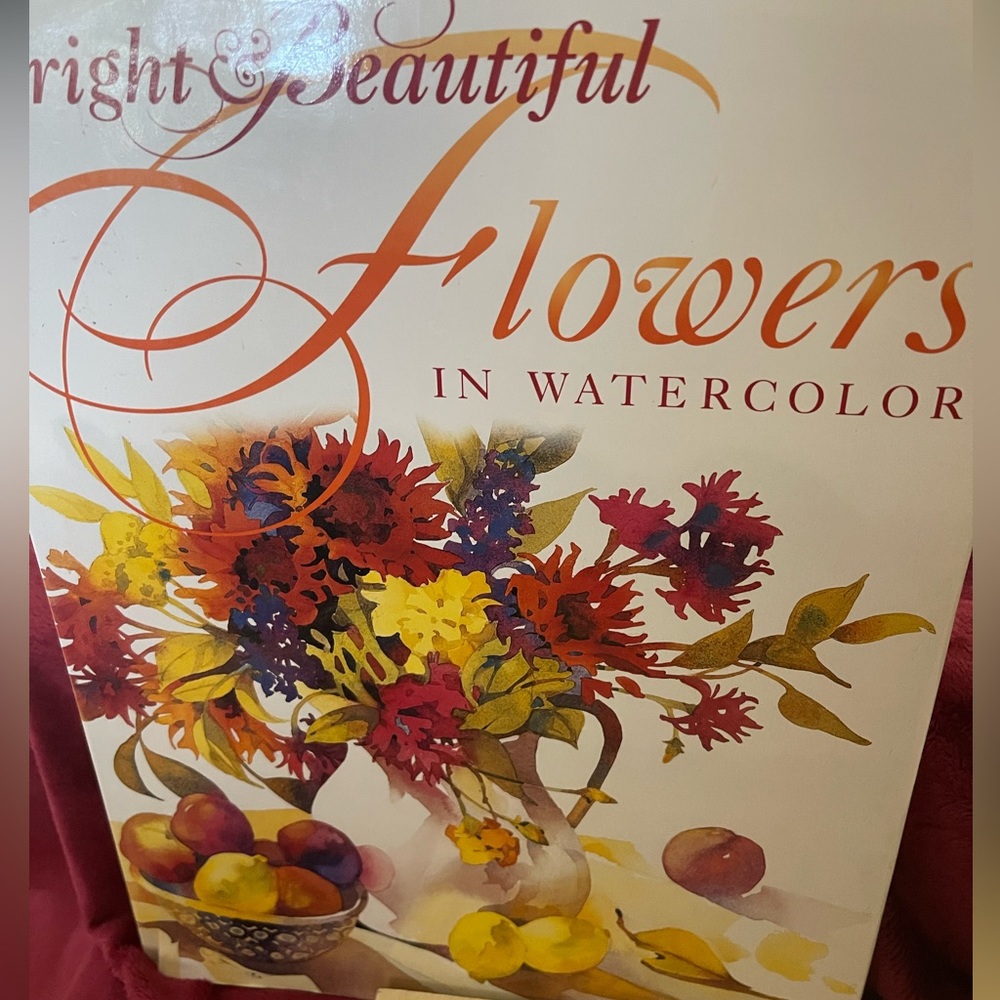Bright & Beautiful Flowers in Watercolor by Spicer, Jean Painting Directions